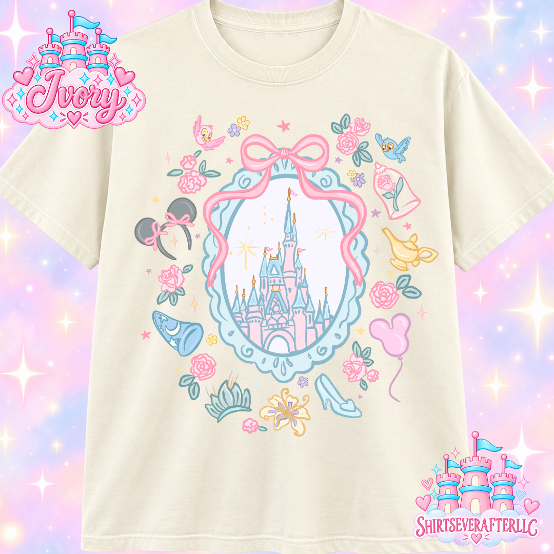 Princess Doodle Castle Shirt