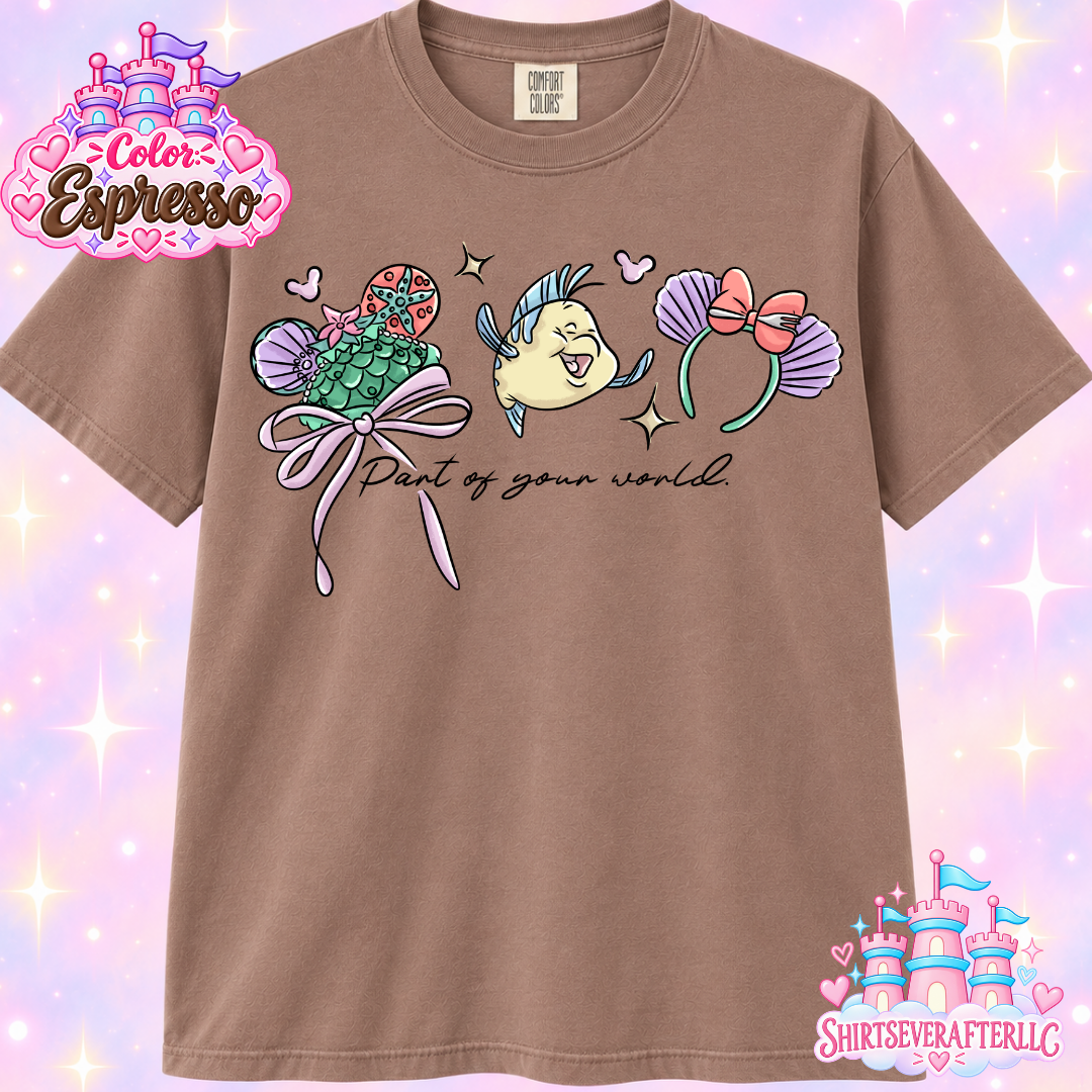 Mermaid headband Shirt