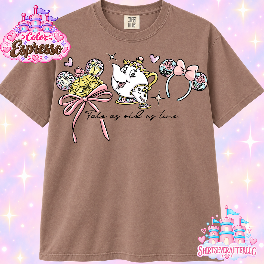 Teacup, Headband Shirt