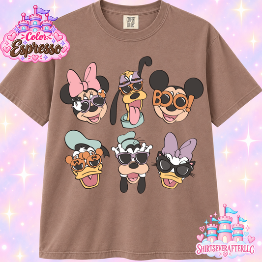 Halloween Mouse Sunglasses Shirt