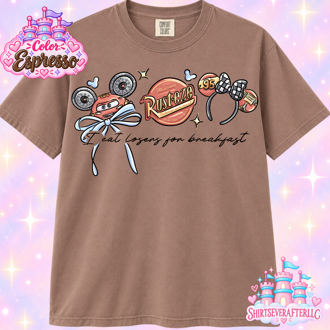 Cars Headband Shirt