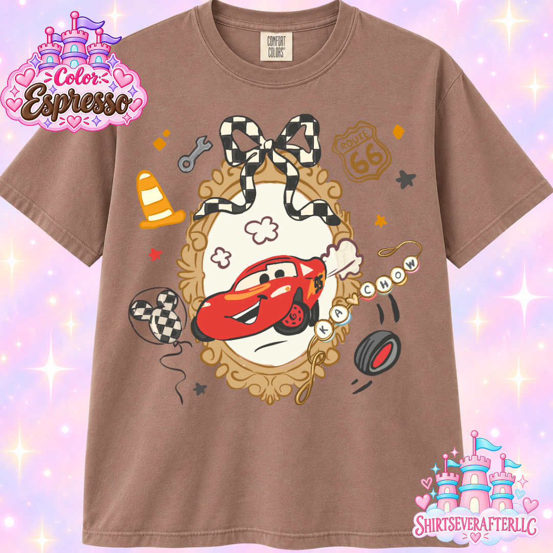Cars Bow Shirt
