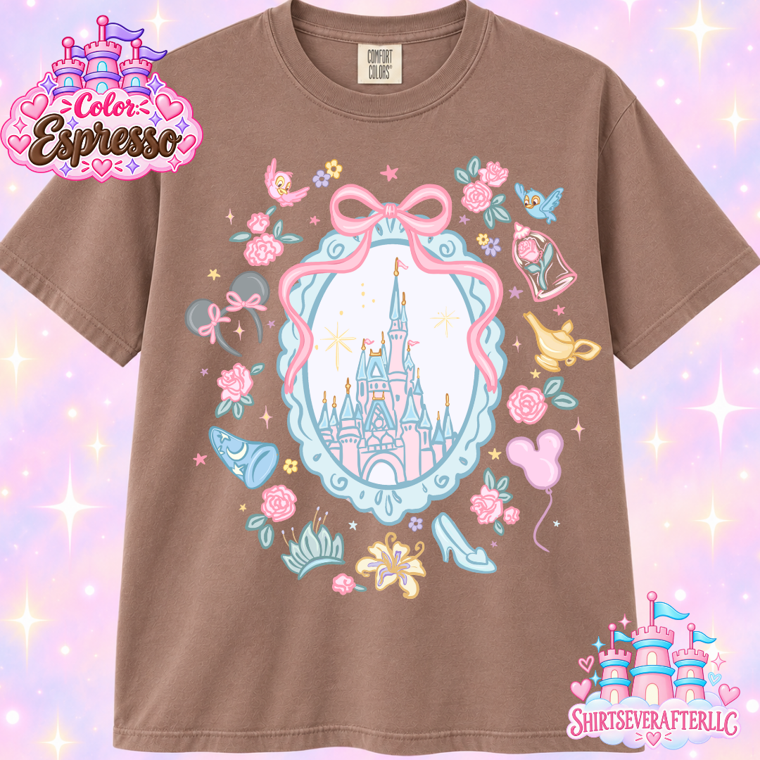 Princess Doodle Castle Shirt