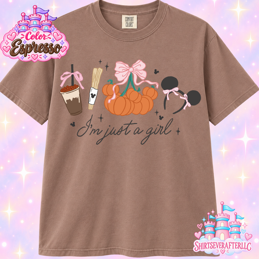 Churro Just a Girl Shirt