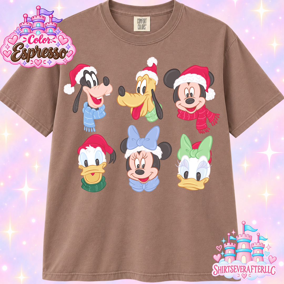 Mouse Friends Christmas Shirt