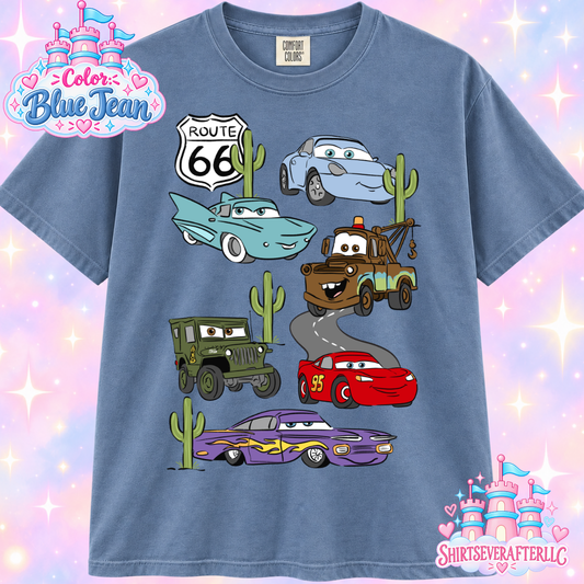 Cars Route Shirt