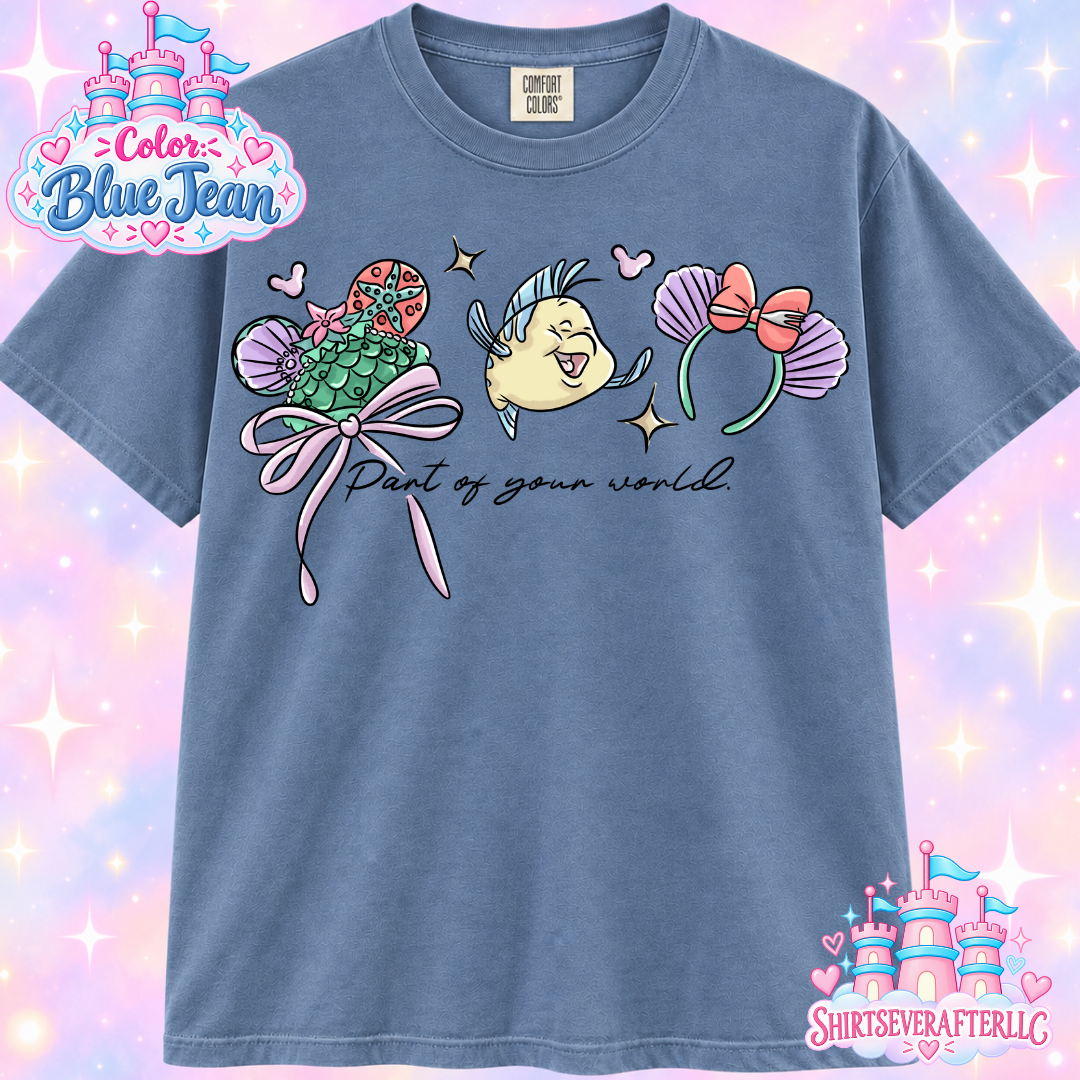 Mermaid headband Shirt