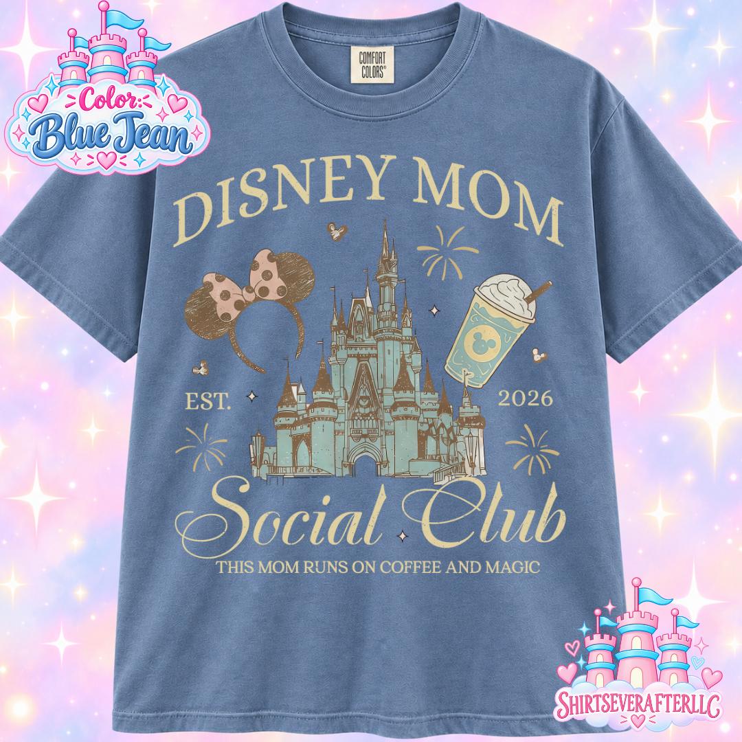 Mom Social Club Castle shirt