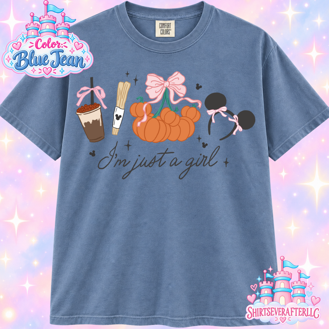 Churro Just a Girl Shirt