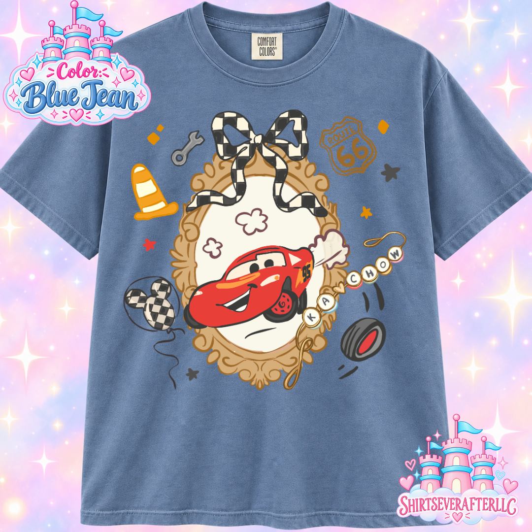 Cars Bow Shirt