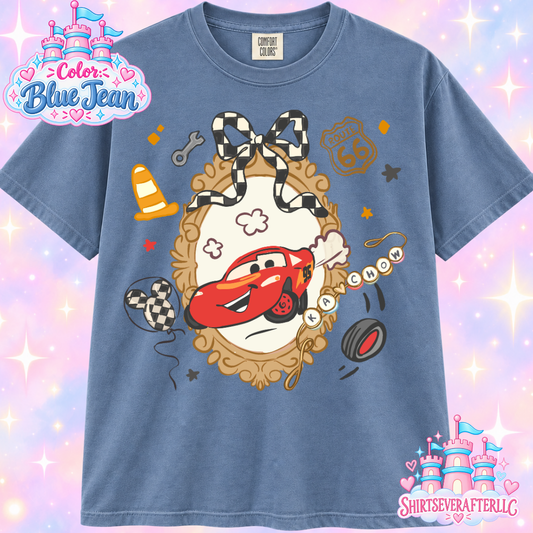 Cars Bow Shirt