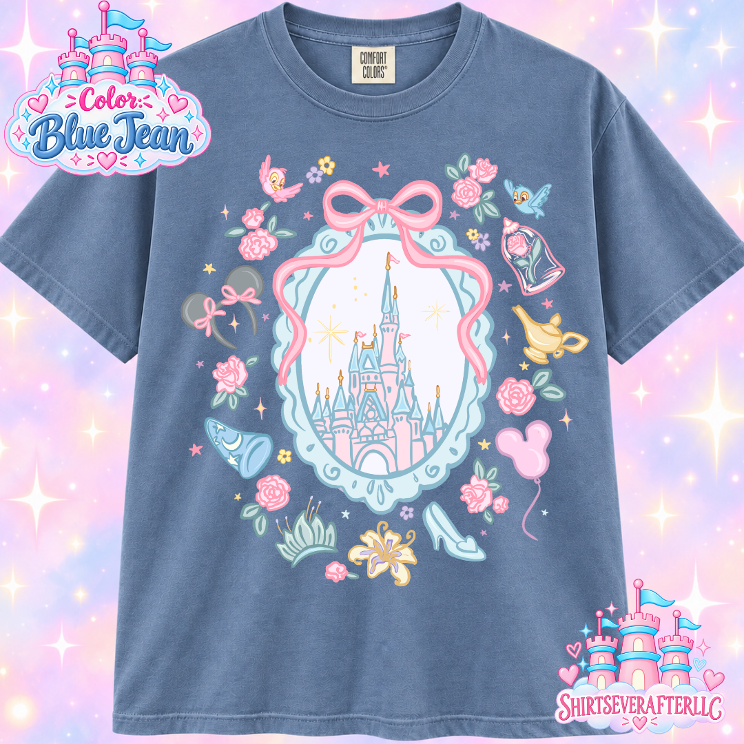 Princess Doodle Castle Shirt