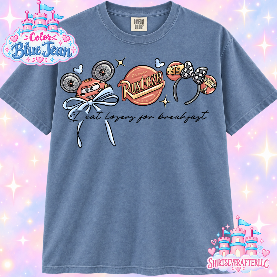 Cars Headband Shirt