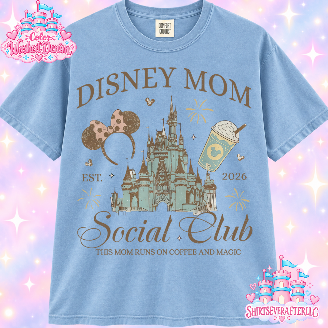 Mom Social Club Castle shirt