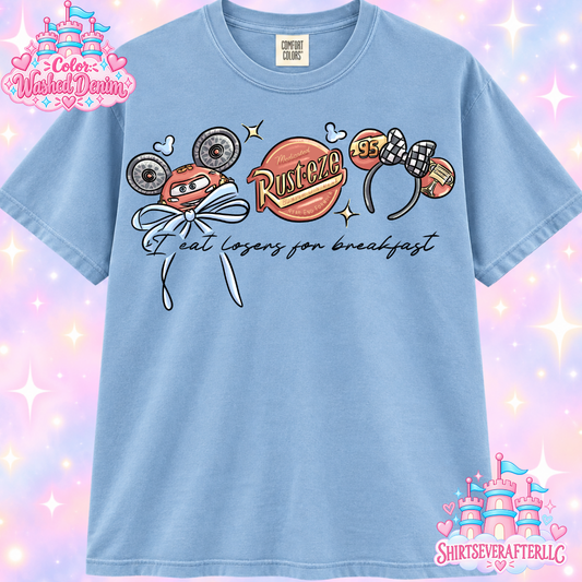 Cars Headband Shirt