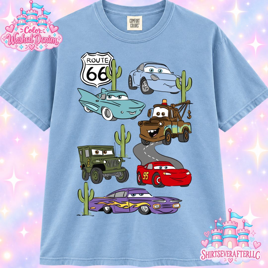 Cars Route Shirt