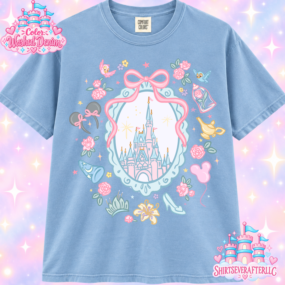 Princess Doodle Castle Shirt