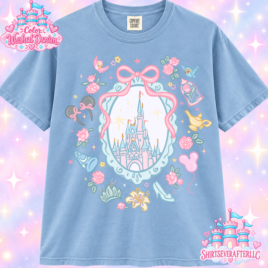 Princess Doodle Castle Shirt