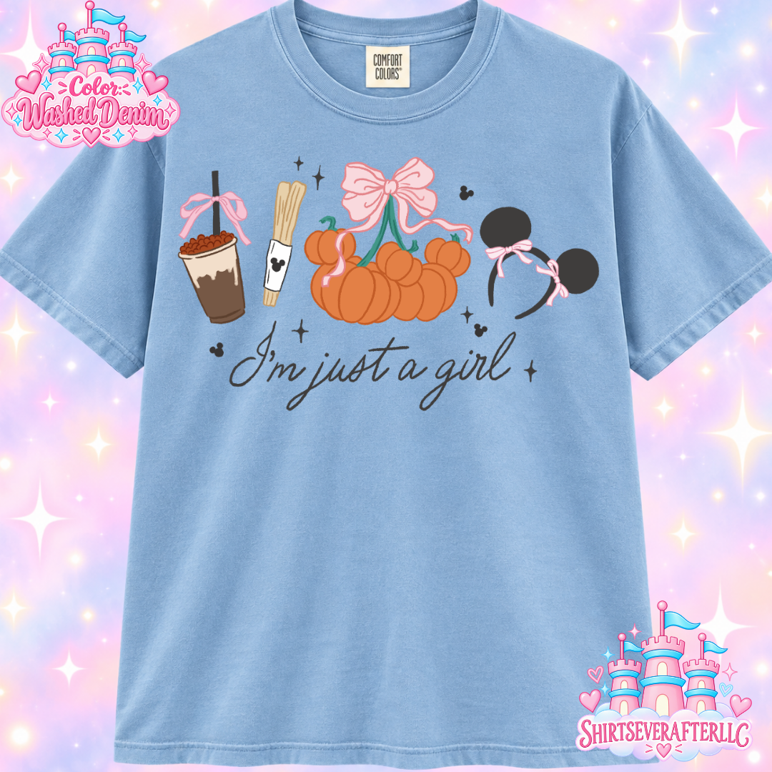 Churro Just a Girl Shirt