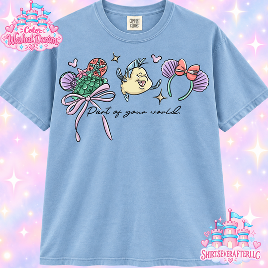 Mermaid headband Shirt