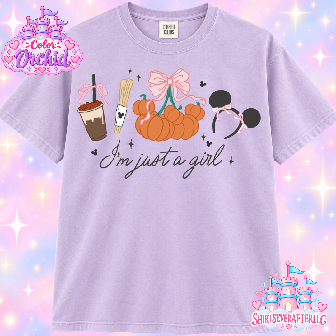 Churro Just a Girl Shirt