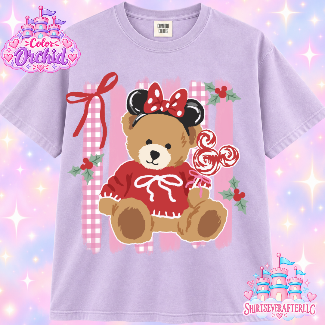 Christmas Mouse Teddy Bear Shirt
