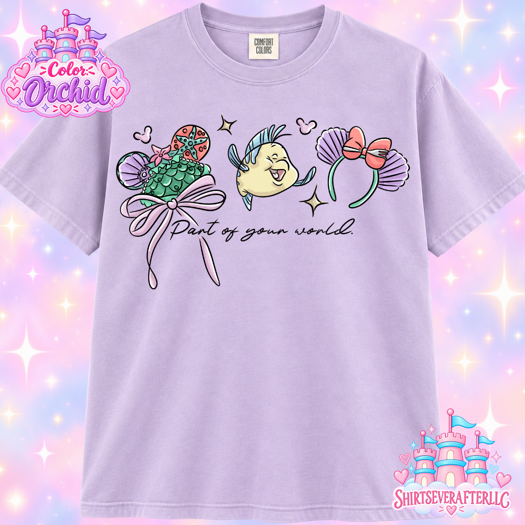 Mermaid headband Shirt