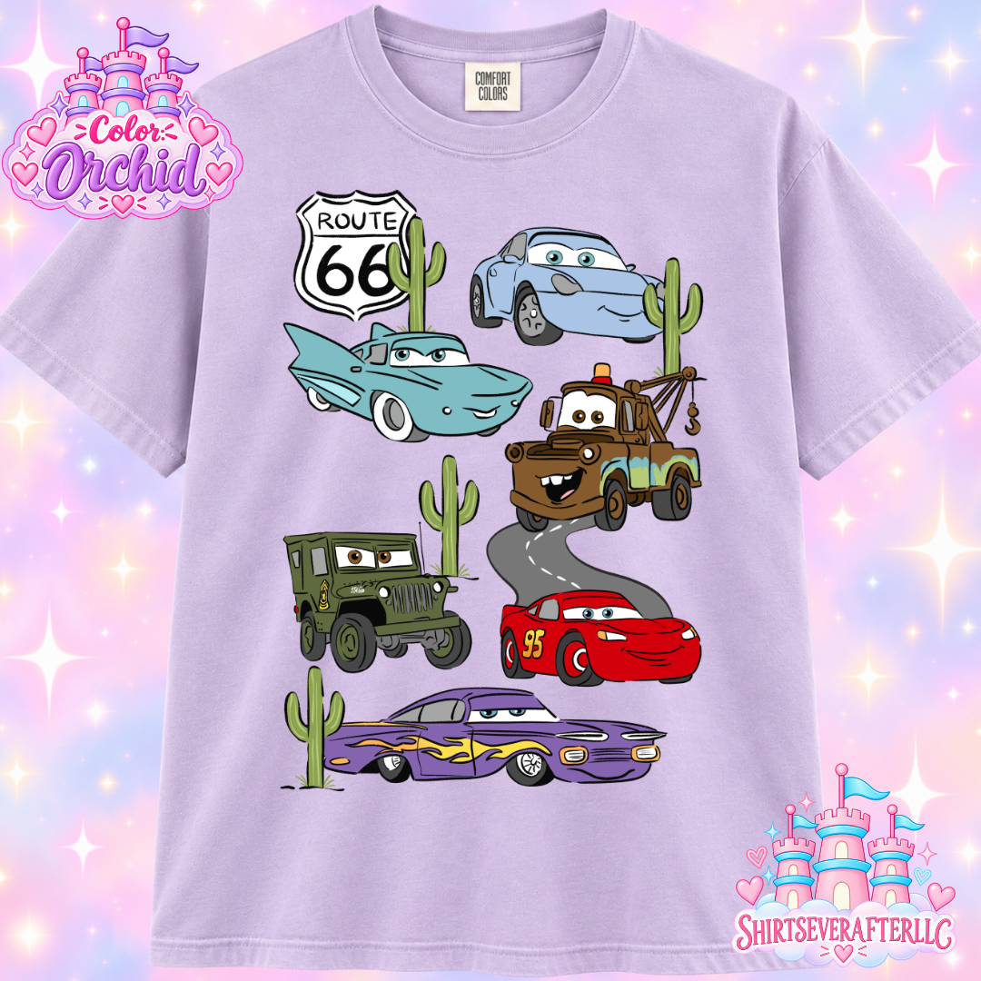 Cars Route Shirt