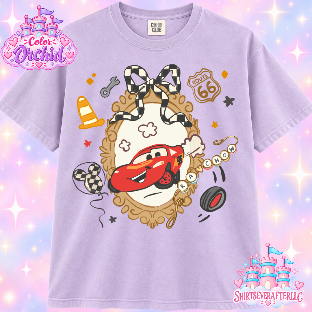 Cars Bow Shirt