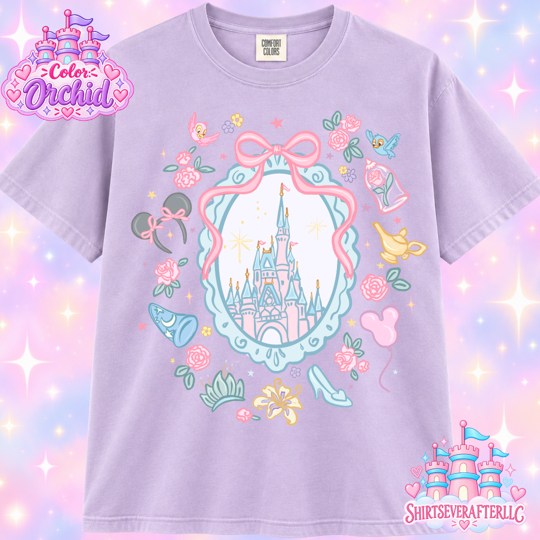 Princess Doodle Castle Shirt